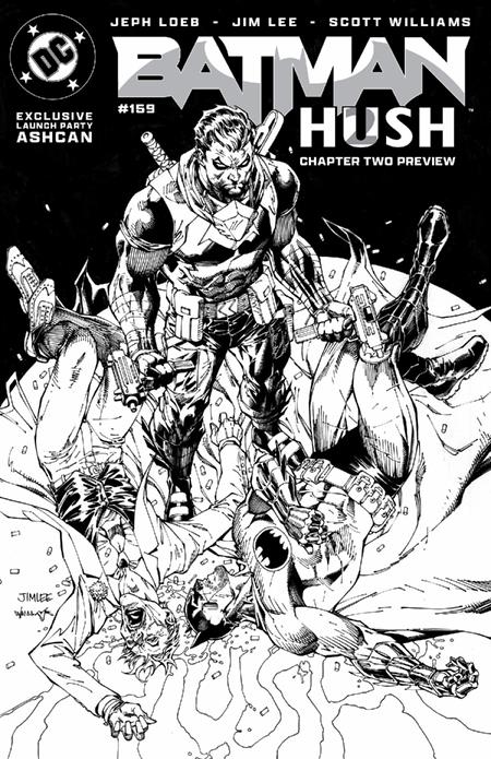 Batman (2016) #159 Cover A Jim Lee & Scott Williams Ashcan Preview Edition