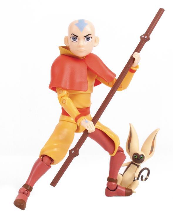 Diamond Select Toys Avatar The Last Airbender: Final Battle Aang Deluxe  Action Figure