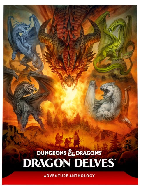 D&D 5e: Dragon Delves - Adventure Anthology (Hard Cover)