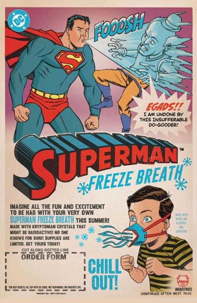 Superman (2023) #25 Cover I (1:25) Dave Johnson Card Stock Variant