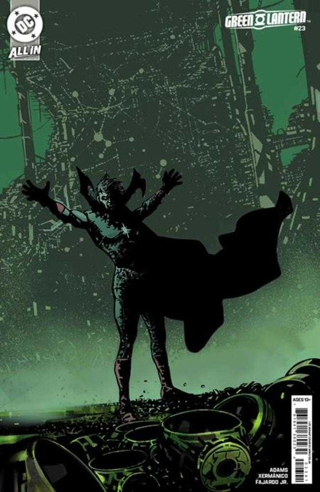 Green Lantern (2023) #23 Cover E (1:25) Mirko Colak Card Stock Variant