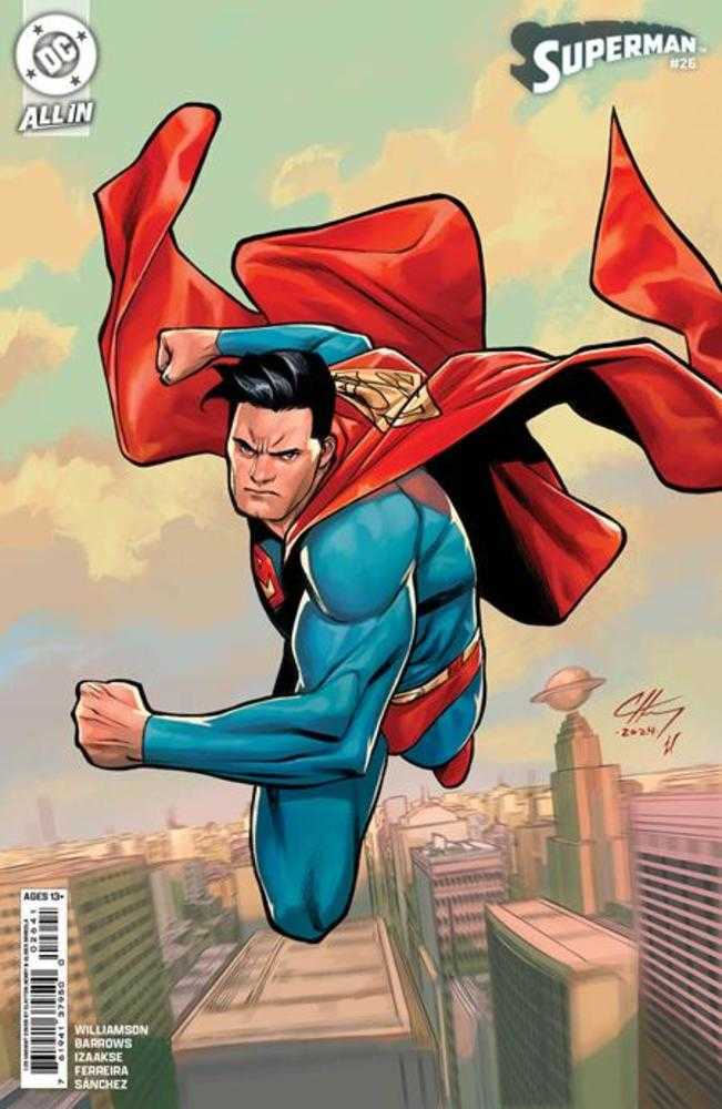 Superman (2023) #26 Cover F (1:25) Clayton Henry Card Stock Variant