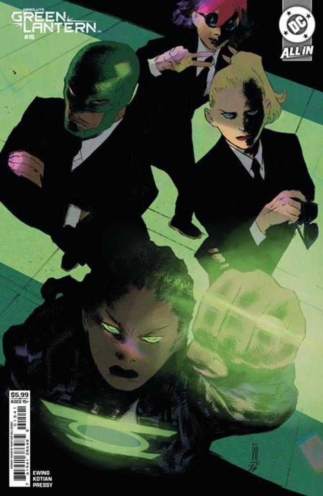 Absolute Green Lantern #15 Cover D Werther Dell Edera Card Stock