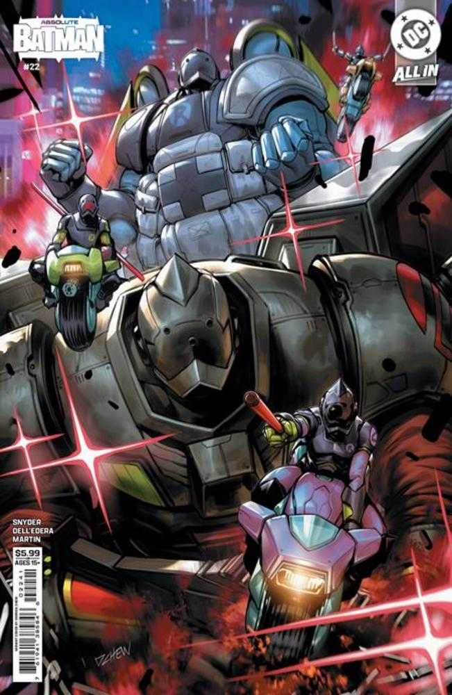 【バラ買いOK】DC Comics Batman 22冊 Absolute Batman #22 Cover D Derrick Chew Card Stock Variant