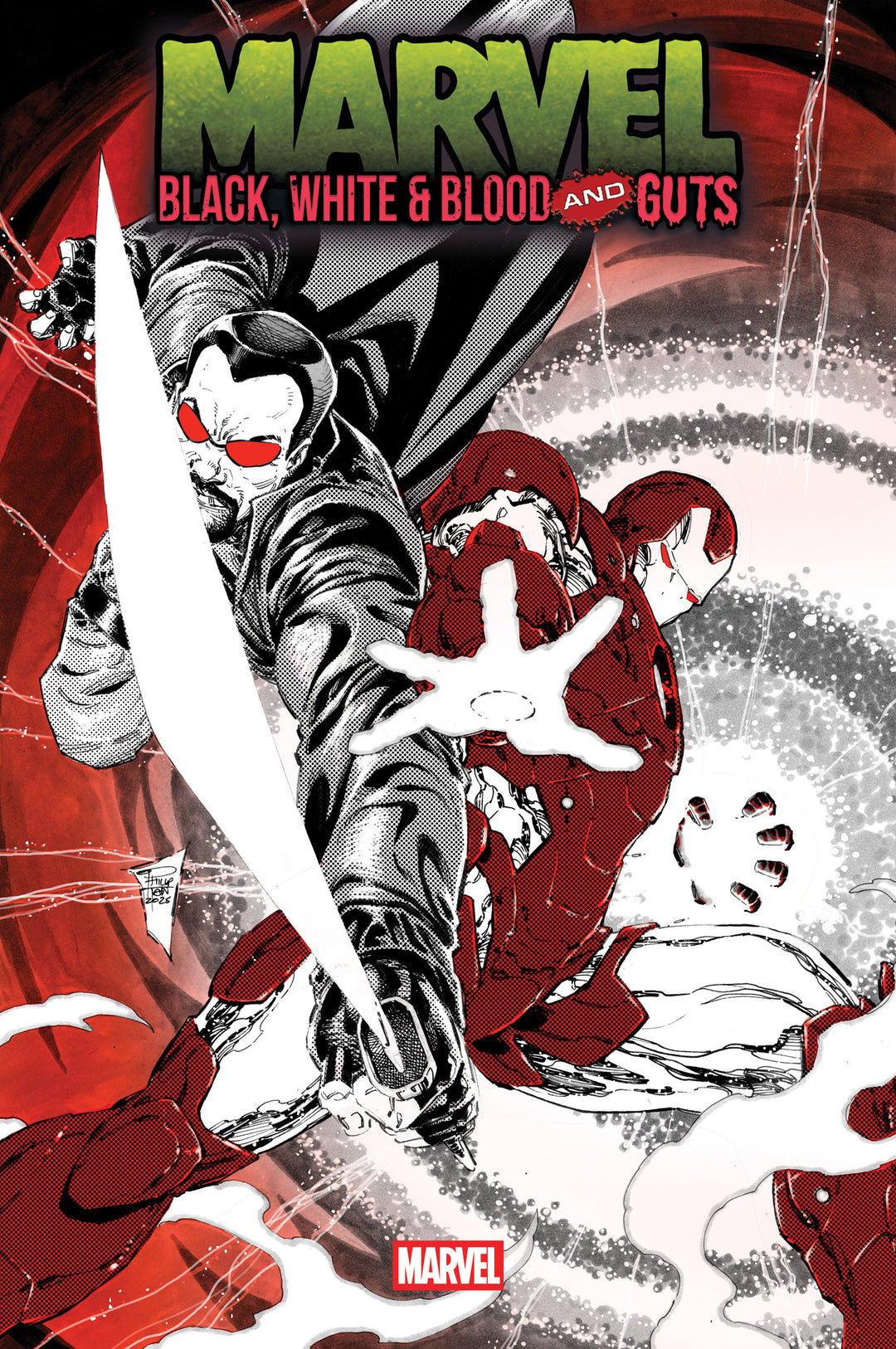 Marvel Black White & Blood And Guts #1 Variant (1:25) Philip Tan Edition