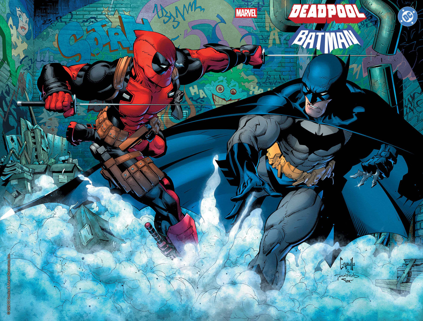 Marvel/DC: Deadpool/Batman #1 Greg Capullo Wraparound Variant (PRE-ORDER)