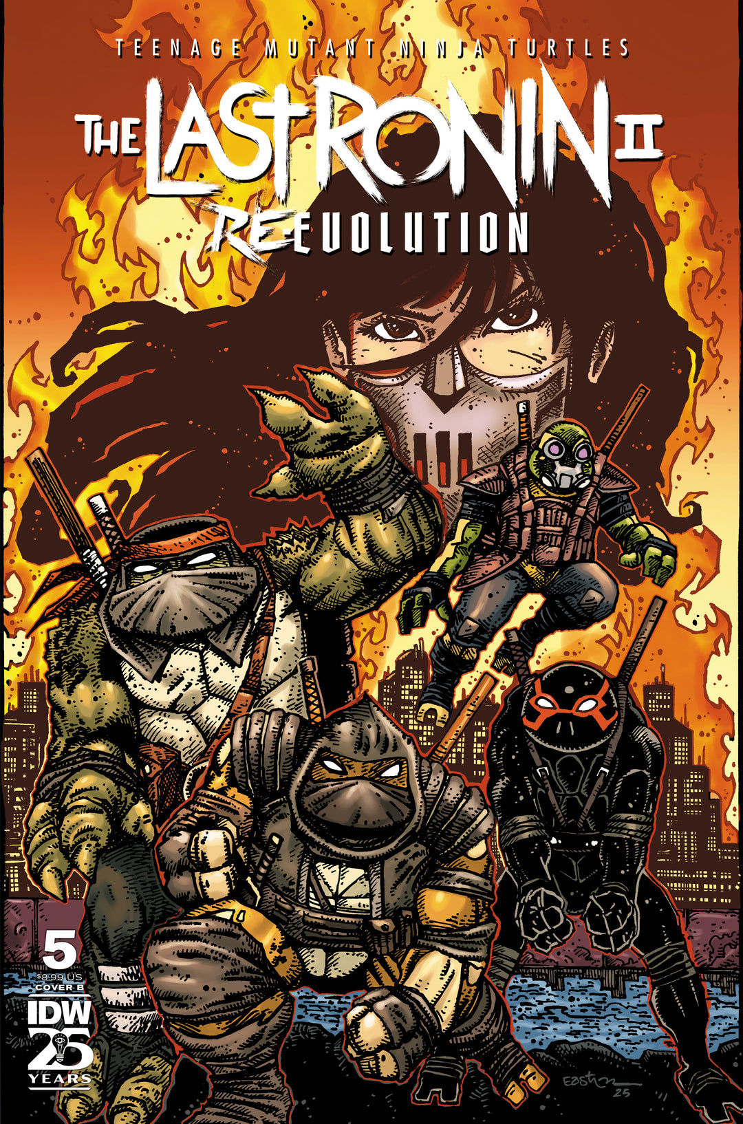 Teenage Mutant Ninja Turtles: The Last Ronin II - Re-Evolution #5 Cover B Eastman (Mature)