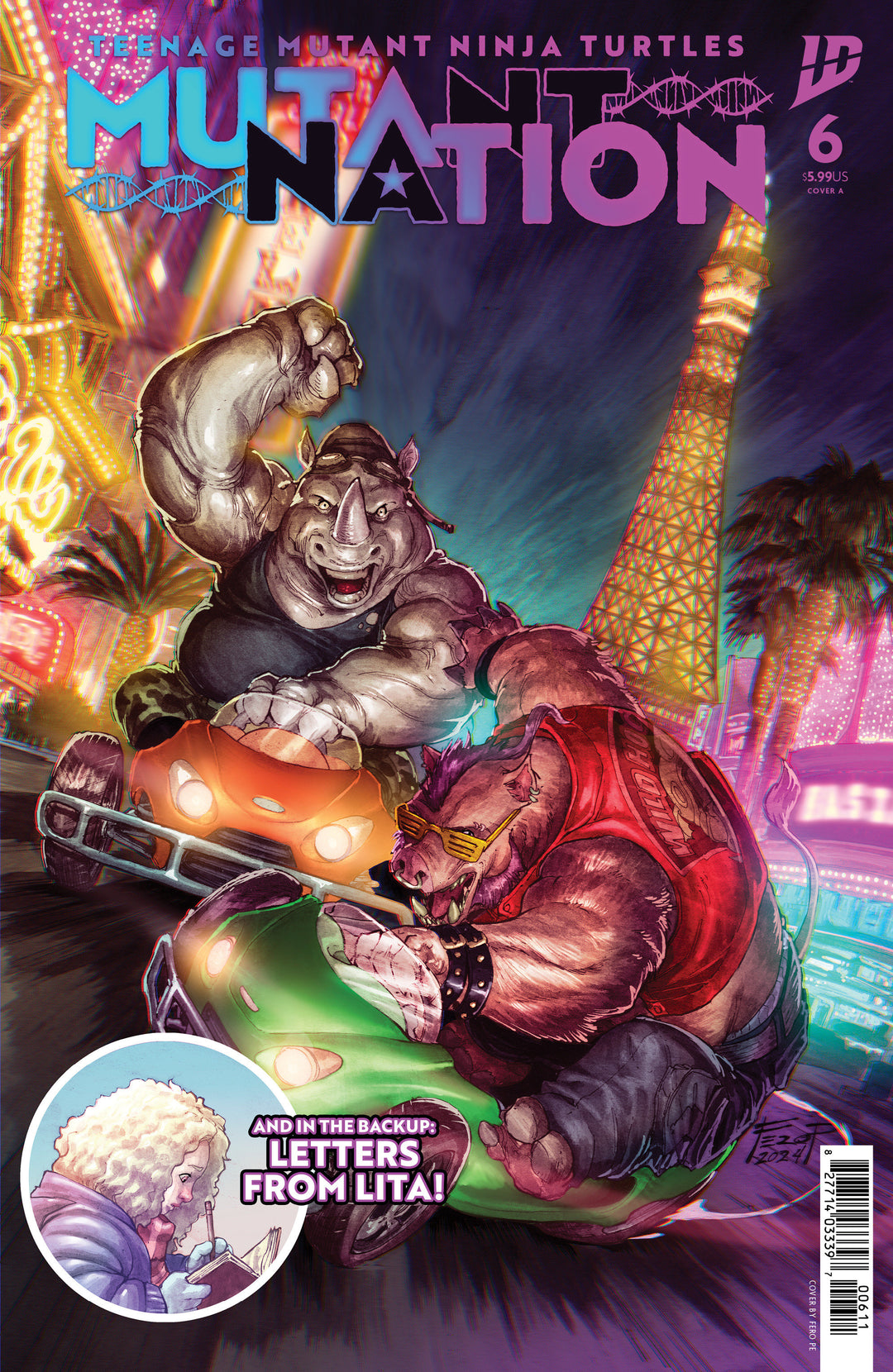 Teenage Mutant Ninja Turtles Mutant Nation #6 Cover A (Pe)