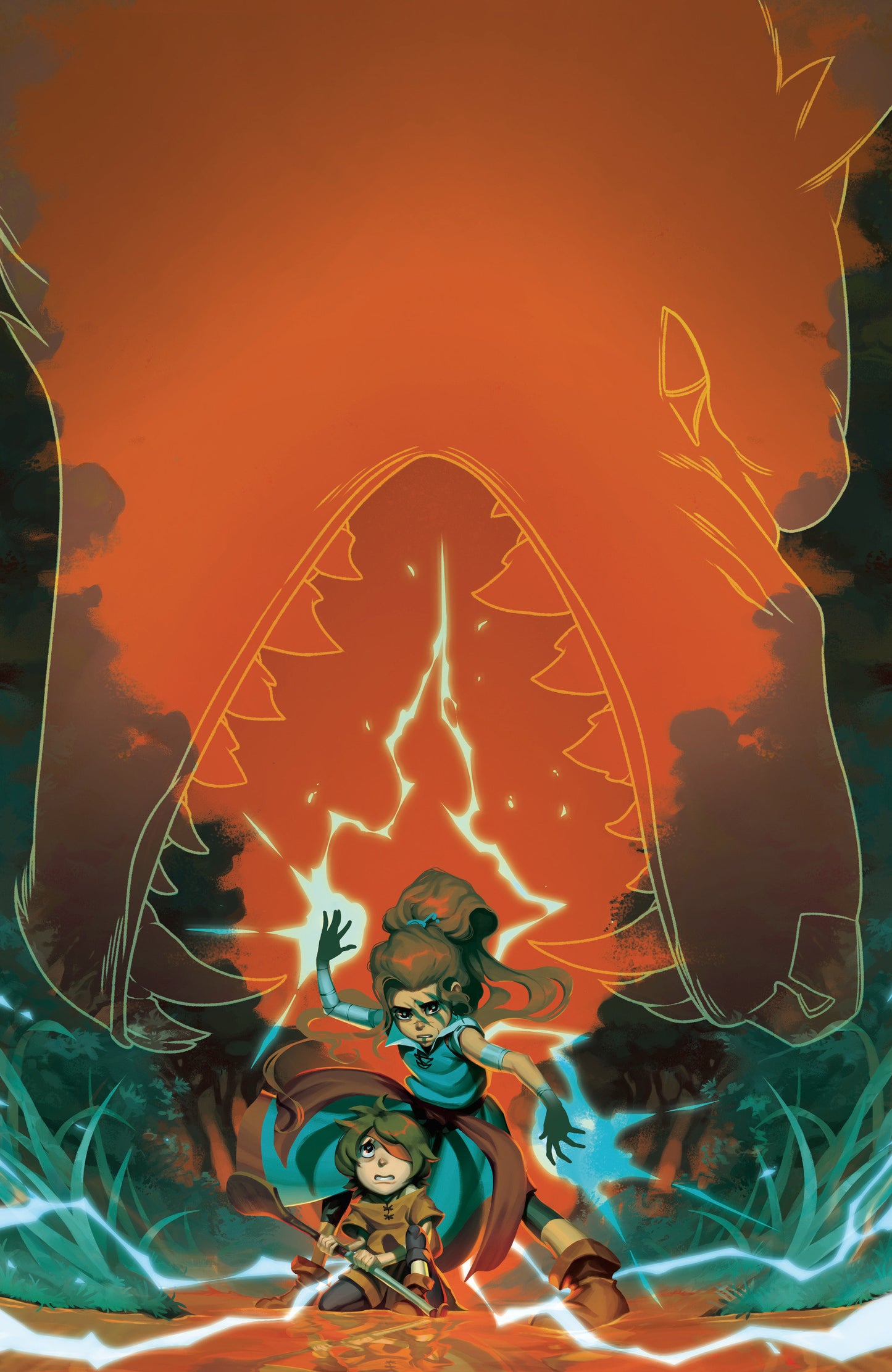 Last Witch Blood & Betrayal #1 D Unlockable Variant (Full Art, Glass)