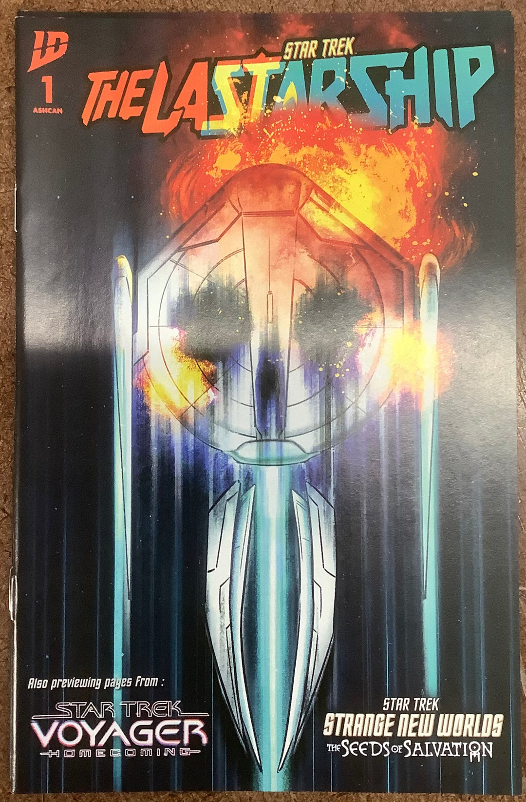 Star Trek The Last Starship Skylar Patridge Variant Ashcan Edition