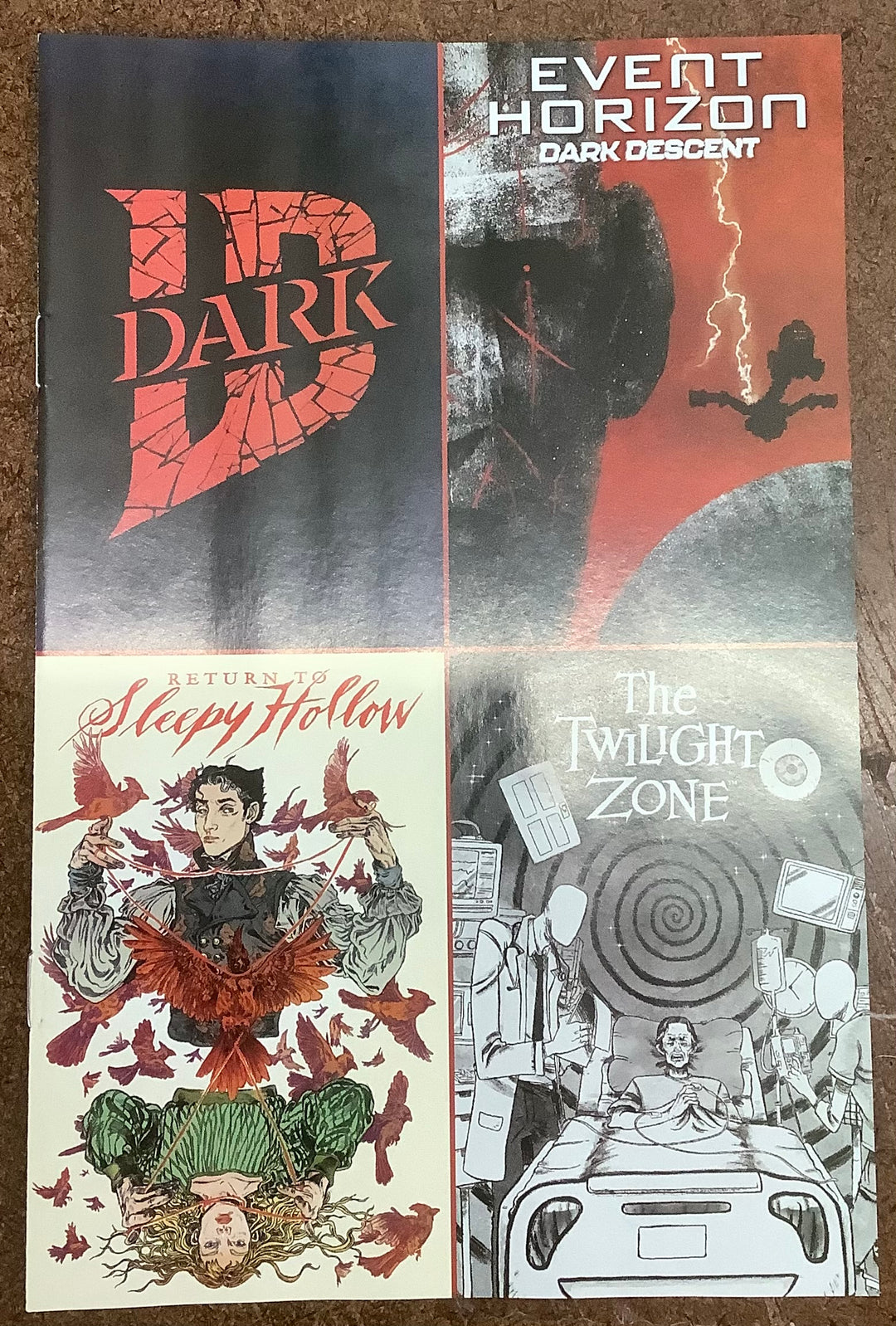 IDW Dark Event Horizon Sleepy Hollow and Twilight Zone Ashcan Edition