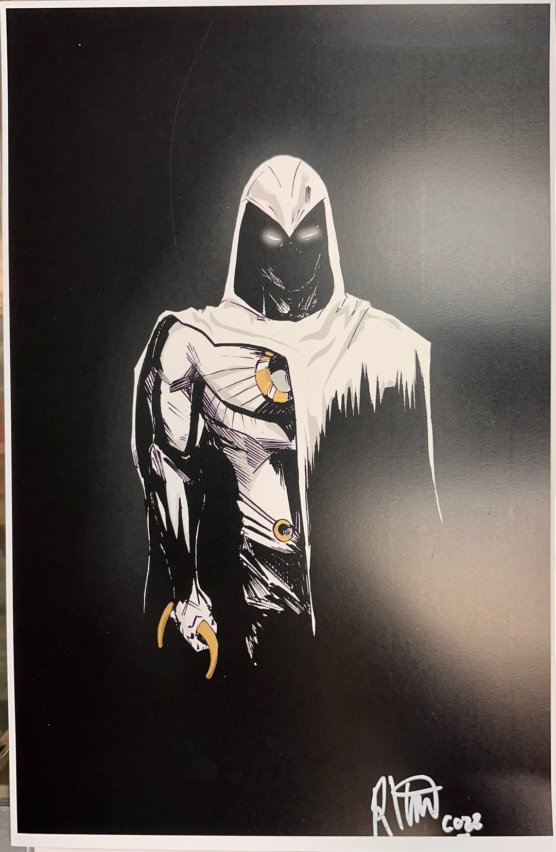 Bobby Cozzillio: Moon Knight - Fine Art Print