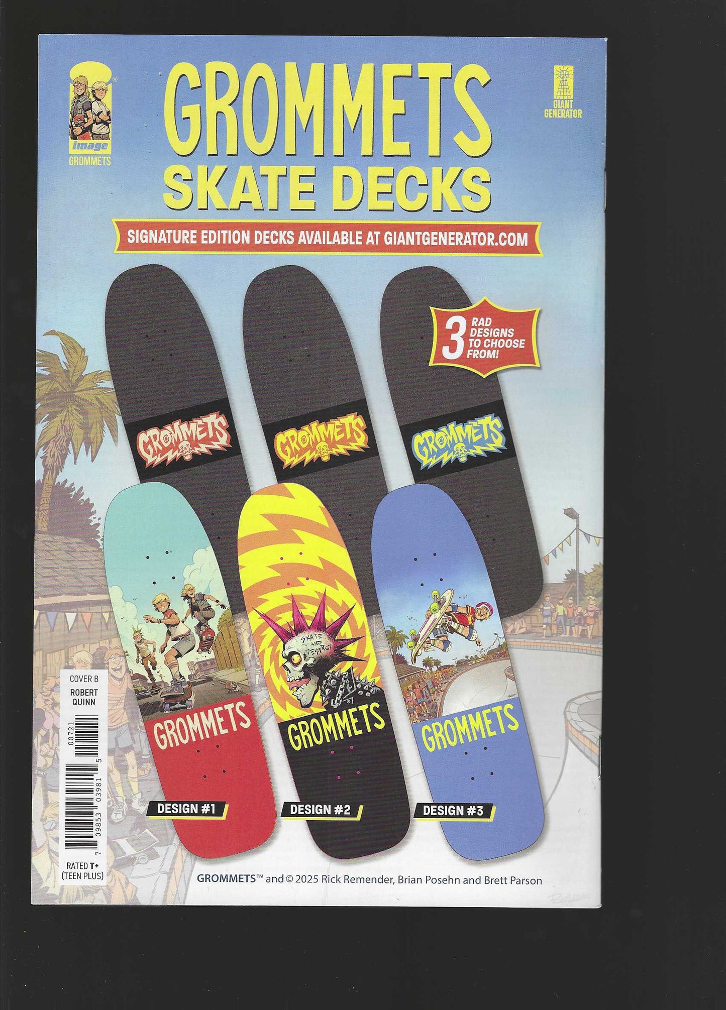 Grommets #7 (Of 7) Cover B (1:10) Robert Quinn Variant