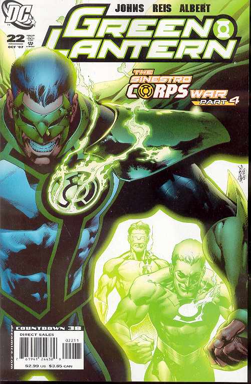 Green Lantern (2005) #22 [Sinestro Corps War - Part 4] – Oxford