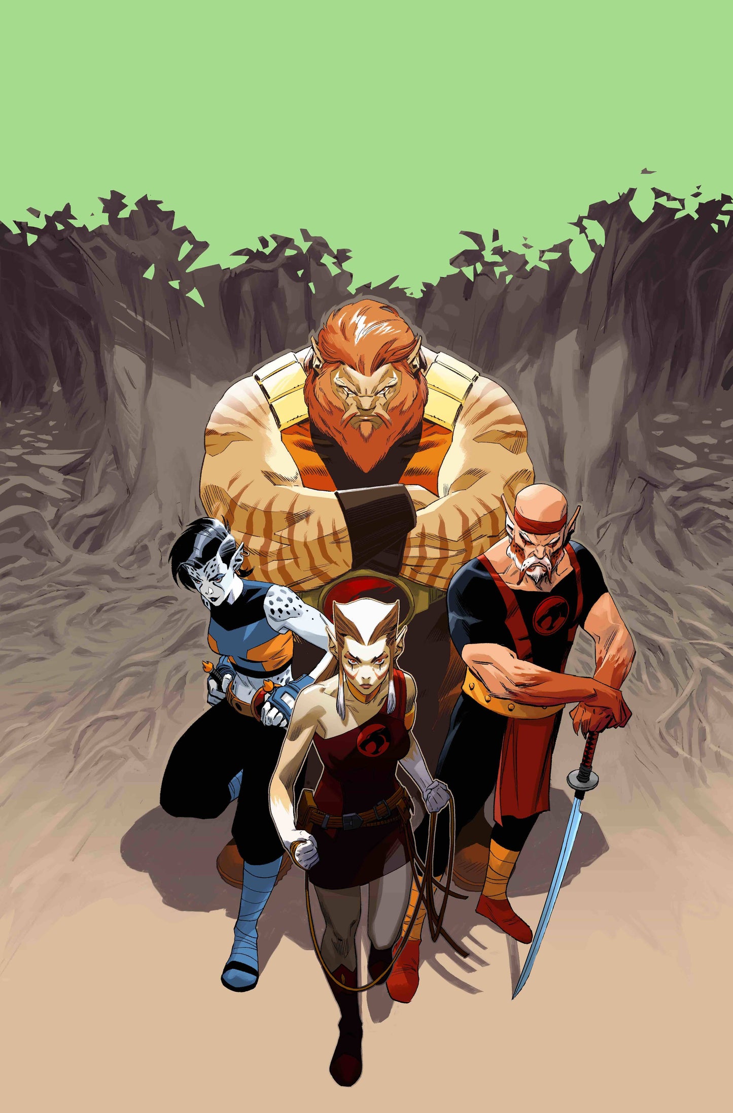 Thundercats Lost #3 Cover K (1:15) Failla Virgin Variant Edition