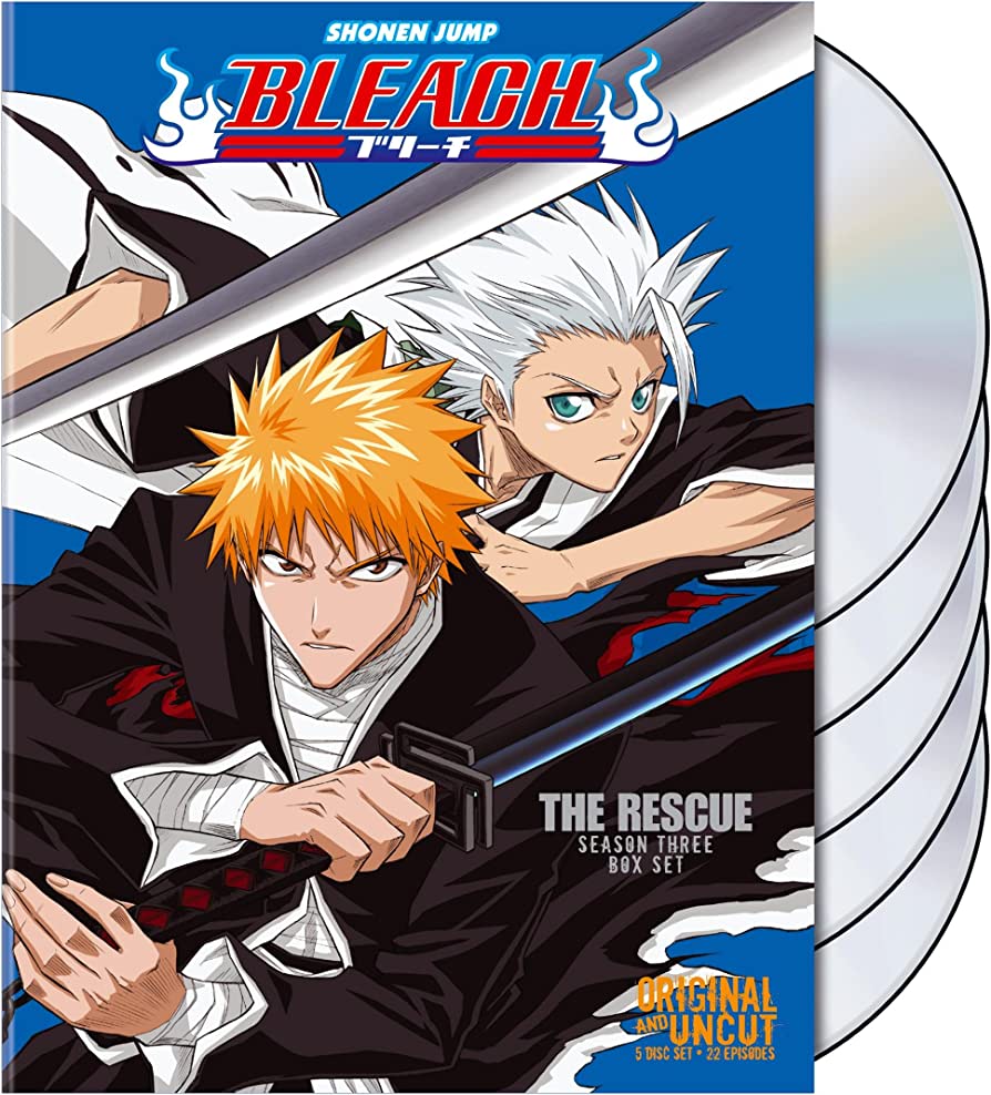 Bleach Collection 3 - The Rescue (DVD) ~Previously Viewed