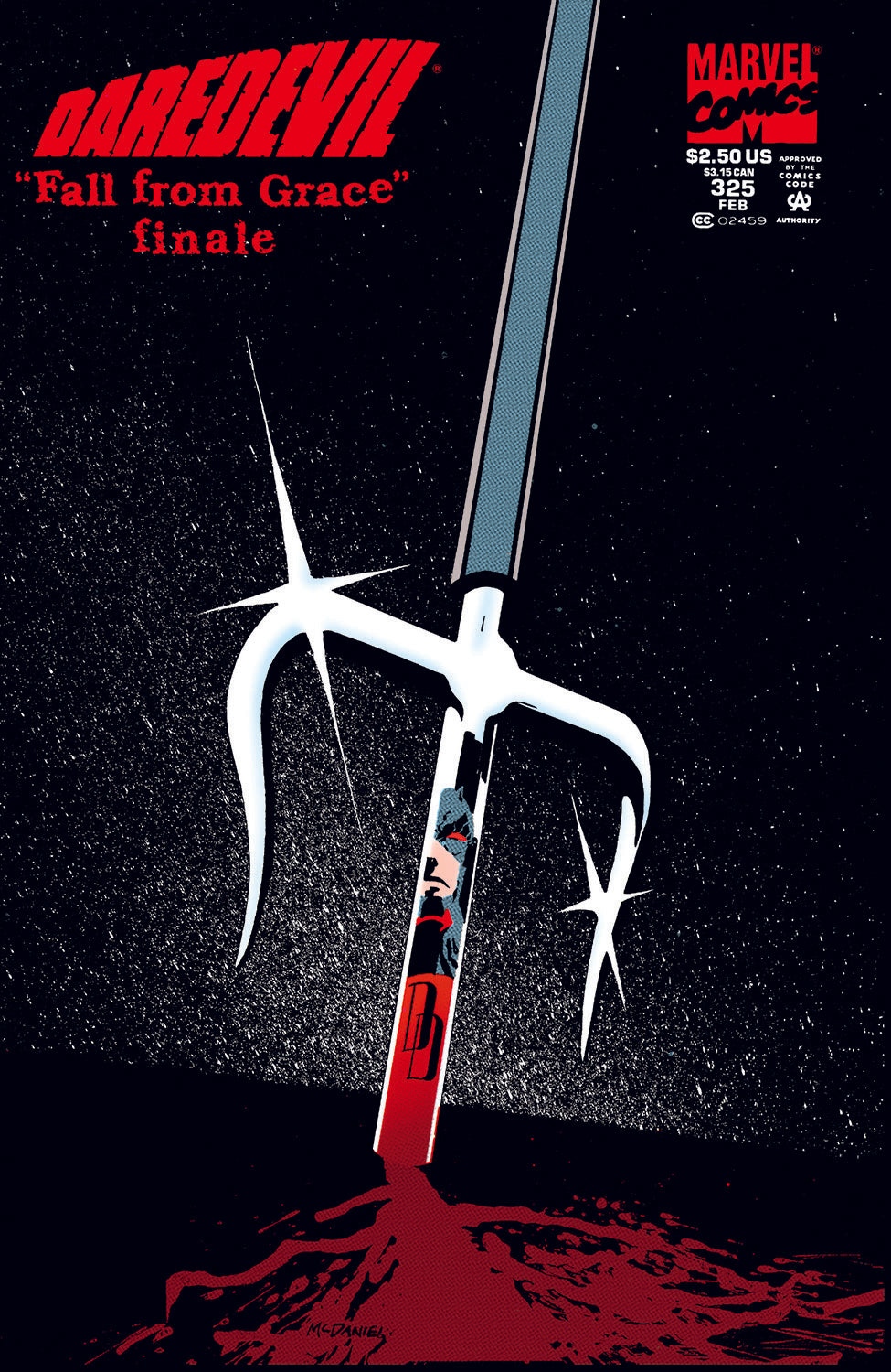 Daredevil (1964) #325 Fall From Grace <C-BINS>