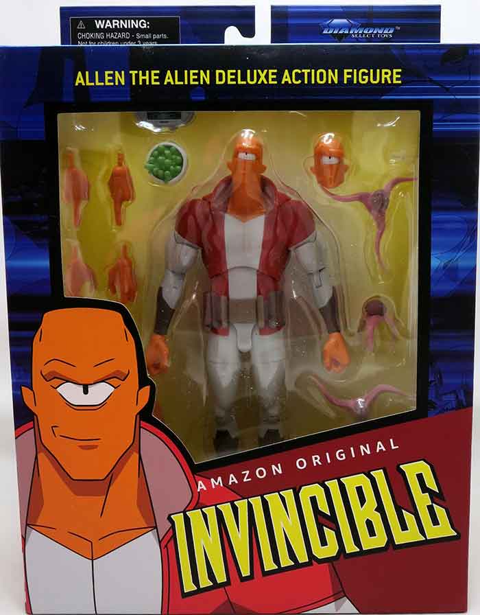 Invincible Series 3 Deluxe Action Figure ALLEN THE ALIEN – Oxford Comics &  Games