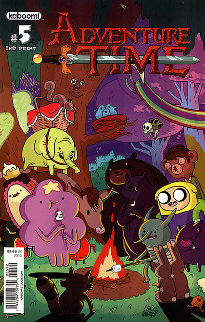 Adventure Time (2012) #5 2nd Printing VF-