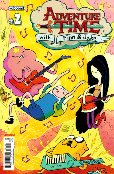 Adventure Time (2012) #2 2nd Printing VF-