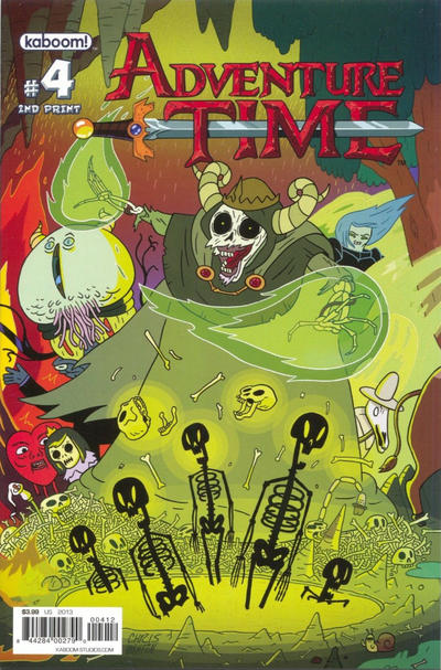 Adventure Time (2012) #4 2nd Printing VF-