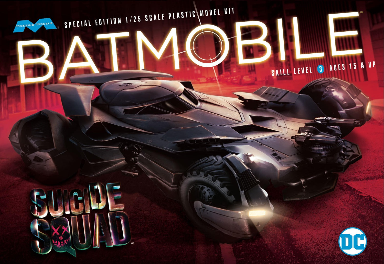 Batmobile plastic 2024 model kit