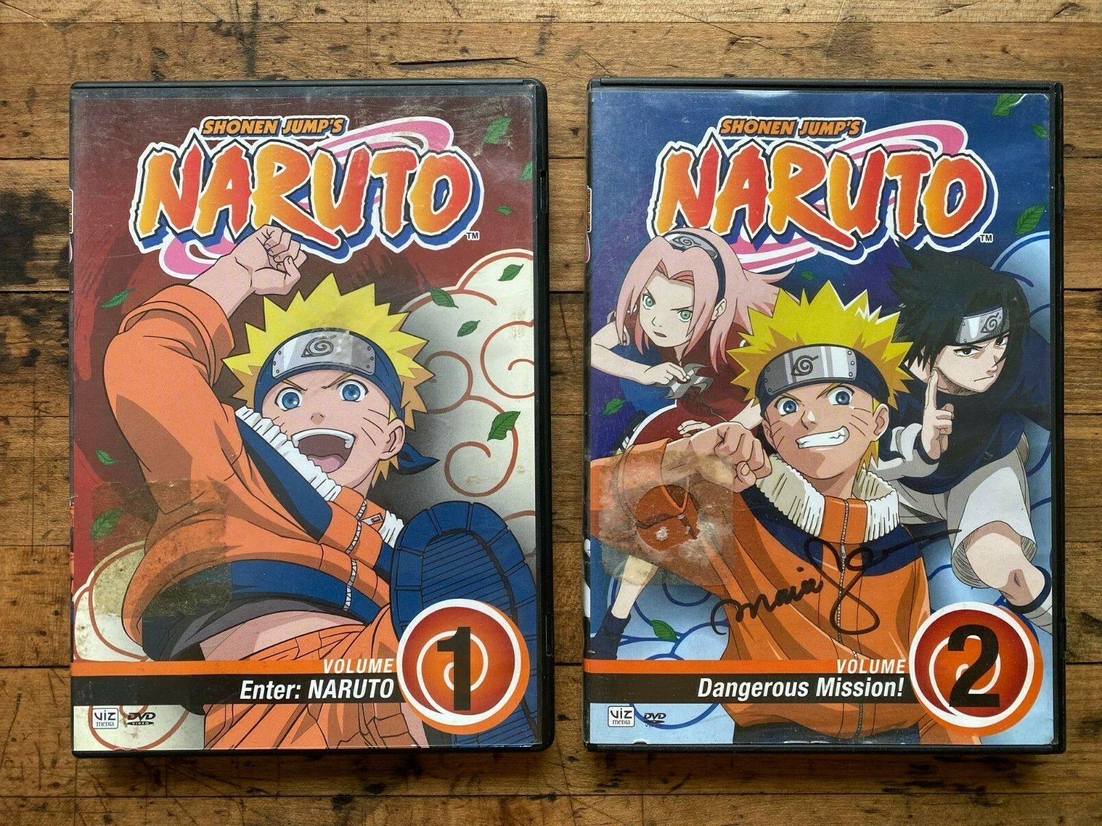 Naruto Vol. 1 & 2 (DVD) ~Previously Viewed~ – Oxford Comics & Games