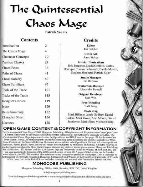 The Quintessential Chaos Mage (2003)