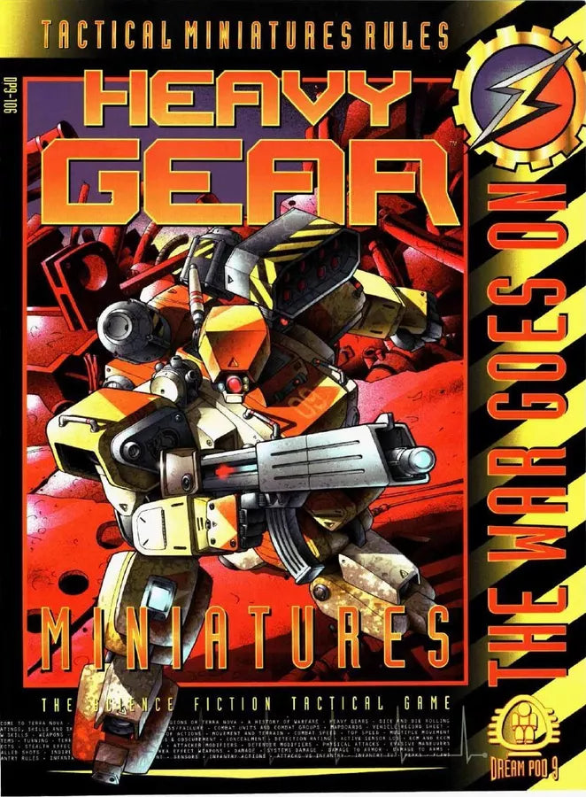 heavy gear tabletop Heavy Gear Tactical Miniatures Rules [Book]