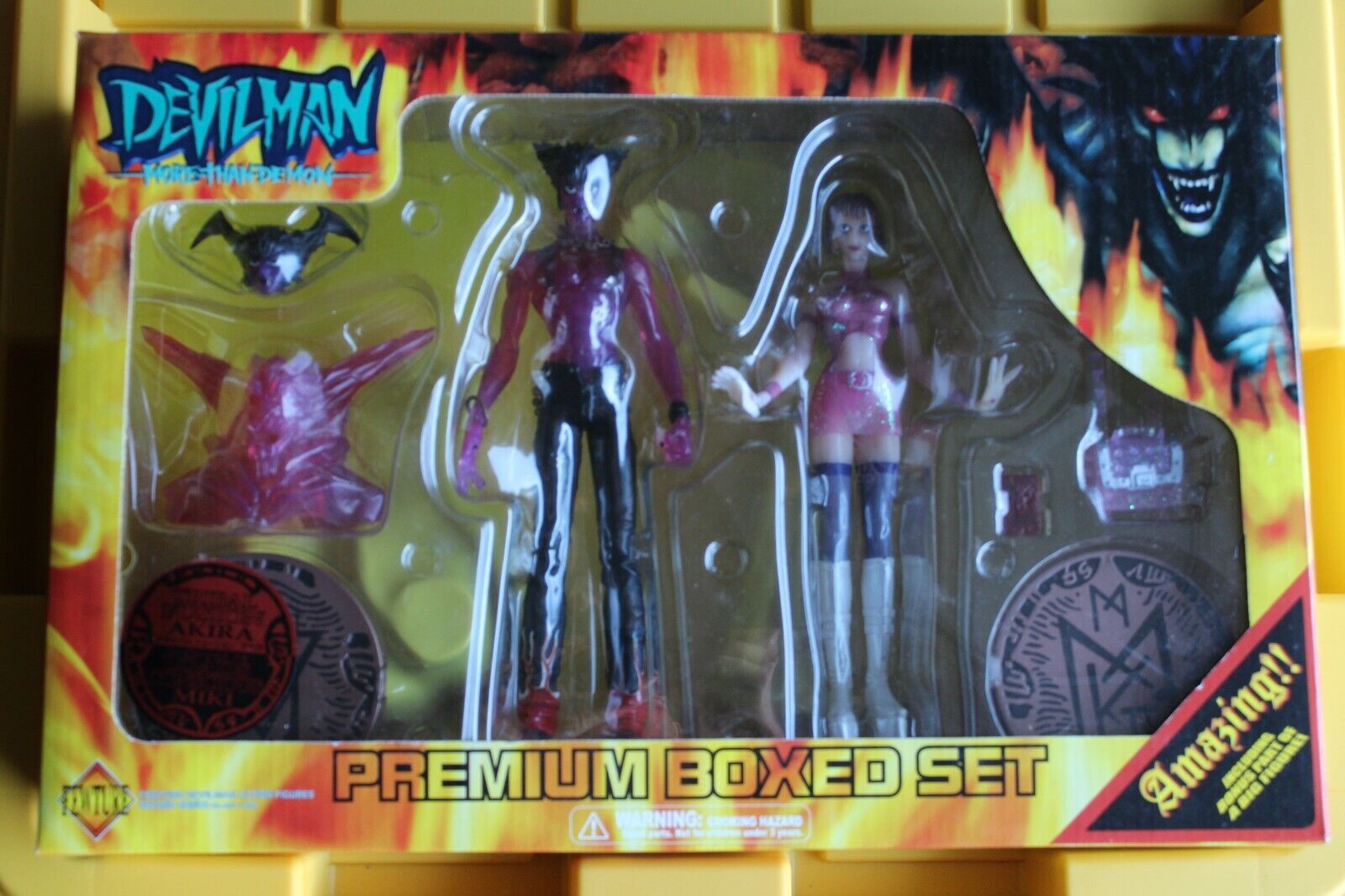 Devilman -More Than Demon- Tribal Fusion Boxed Set Action Figures