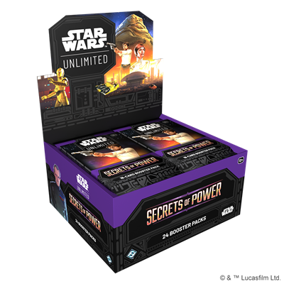 Star Wars: Unlimited – Secrets of Power Booster Box (1) (Pre-Sale)