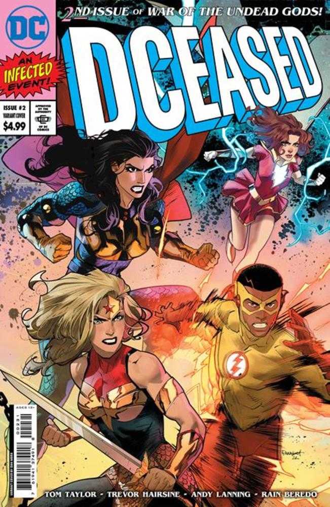 Dceased War Of The Undead Gods #2 (Of 8) Cover C Dan Mora Homage Card Stock Variant <BINS>