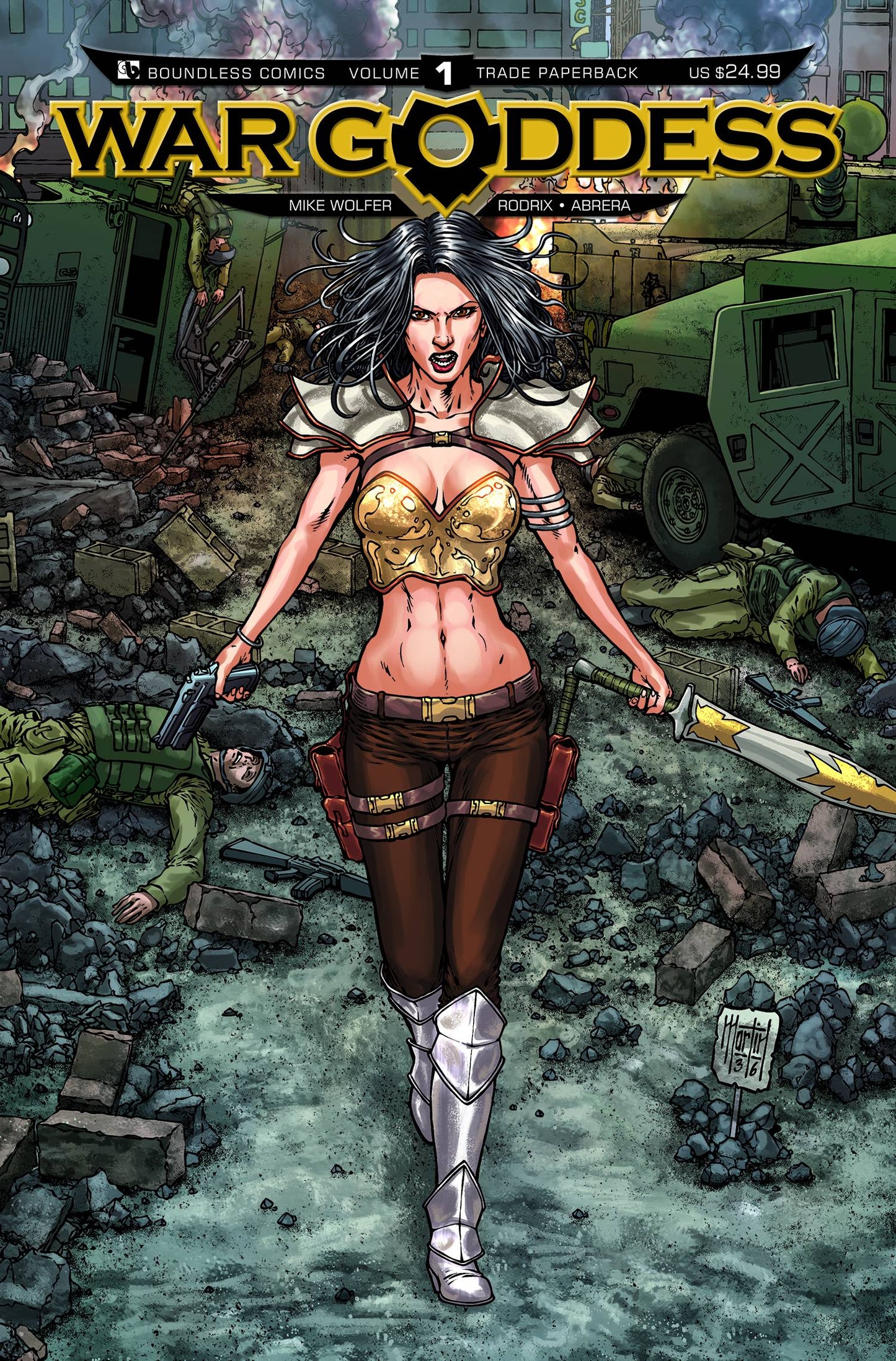 War Goddess TPB Volume 01 (Mature)