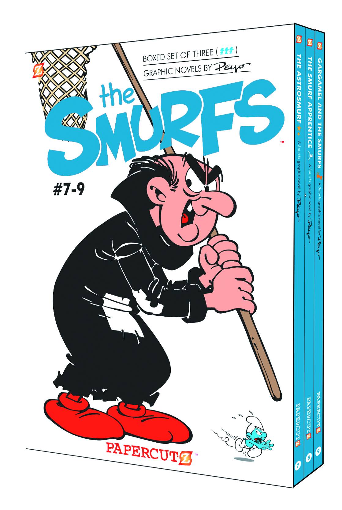 The Smurfs 3-in-1 #4 - Paperback - Papercutz