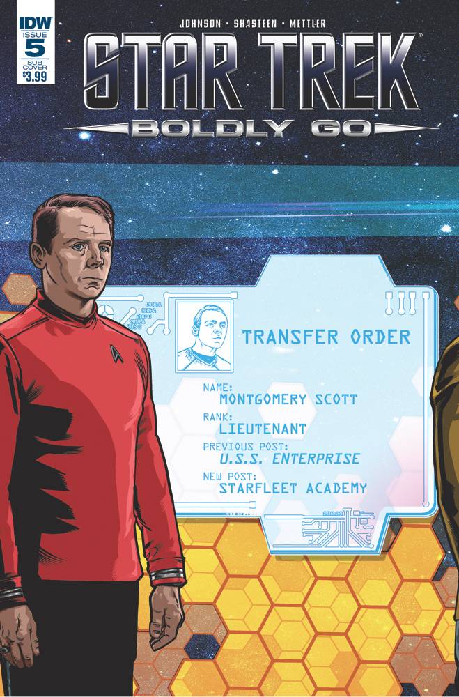 Star Trek Boldly Go #5 Subscription Variant <BINS>