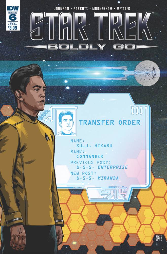 Star Trek Boldly Go #6 Subscription Variant <BINS>