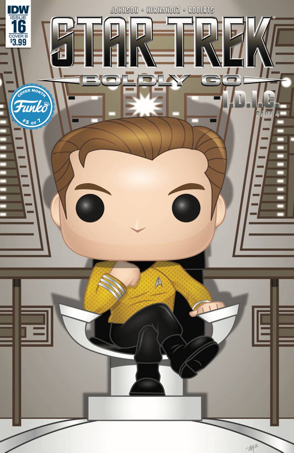 Star Trek Boldly Go #16 Cover B Funko Martin <BINS>