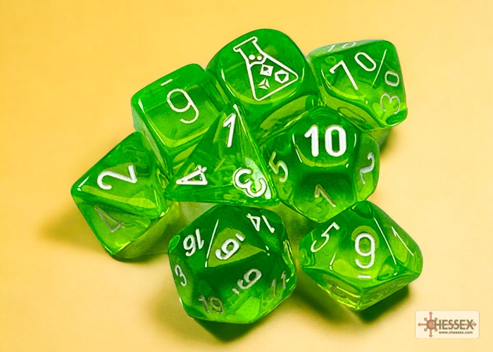 Chessex: Lab Dice 7-Die Set