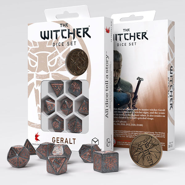 The Witcher: Geralt "Price of Neutrality" - Dice Set