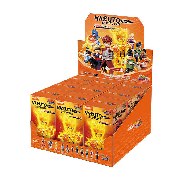 Naruto Blokees: 4-inch Gravity Model Kit- GV03 Heart of a Ninja (1 Blind Boxes)