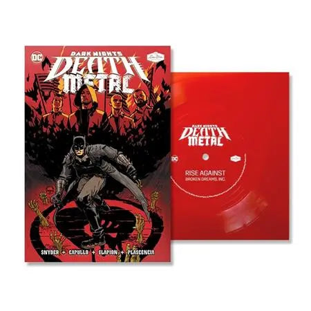 Dark Nights Death Metal #1 Soundtrack Spec Edition Rise Against With Flexi Single Broken Dreams Inc