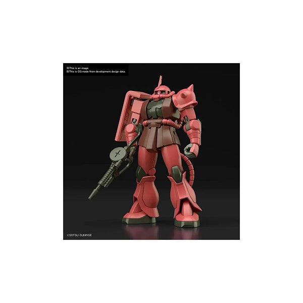Gundam Model Kit: HGUC Mobile Suit Gundam- #234 MS-06S Char's Zaku II 1/144