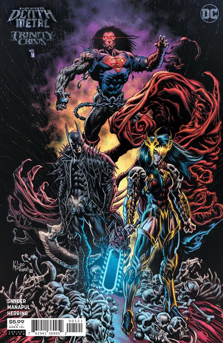 Dark Nights Death Metal Trinity Crisis #1 Variant (1:25) Hotz Edition <BINS>