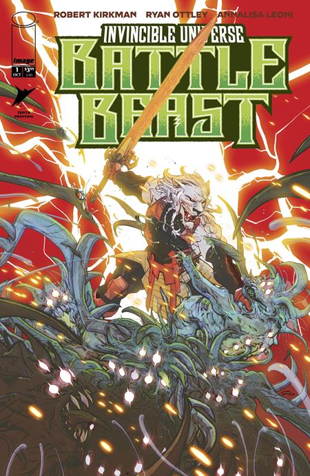 Invincible Universe Battle Beast #1 Variant (10th Printing) Cover J Carmine Di Giandomenico Variant