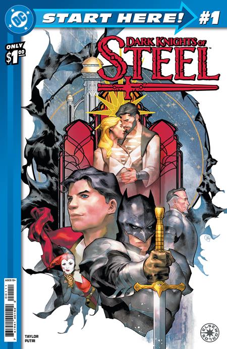 DC Start Here Dark Knights of Steel (2021) #1 Cover A Yasmine Putri