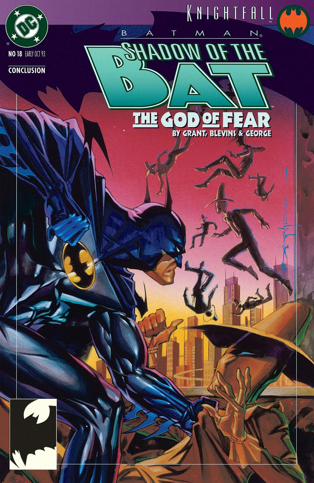 Batman Shadow of the Bat #18 [Knightfall] <C-BINS>