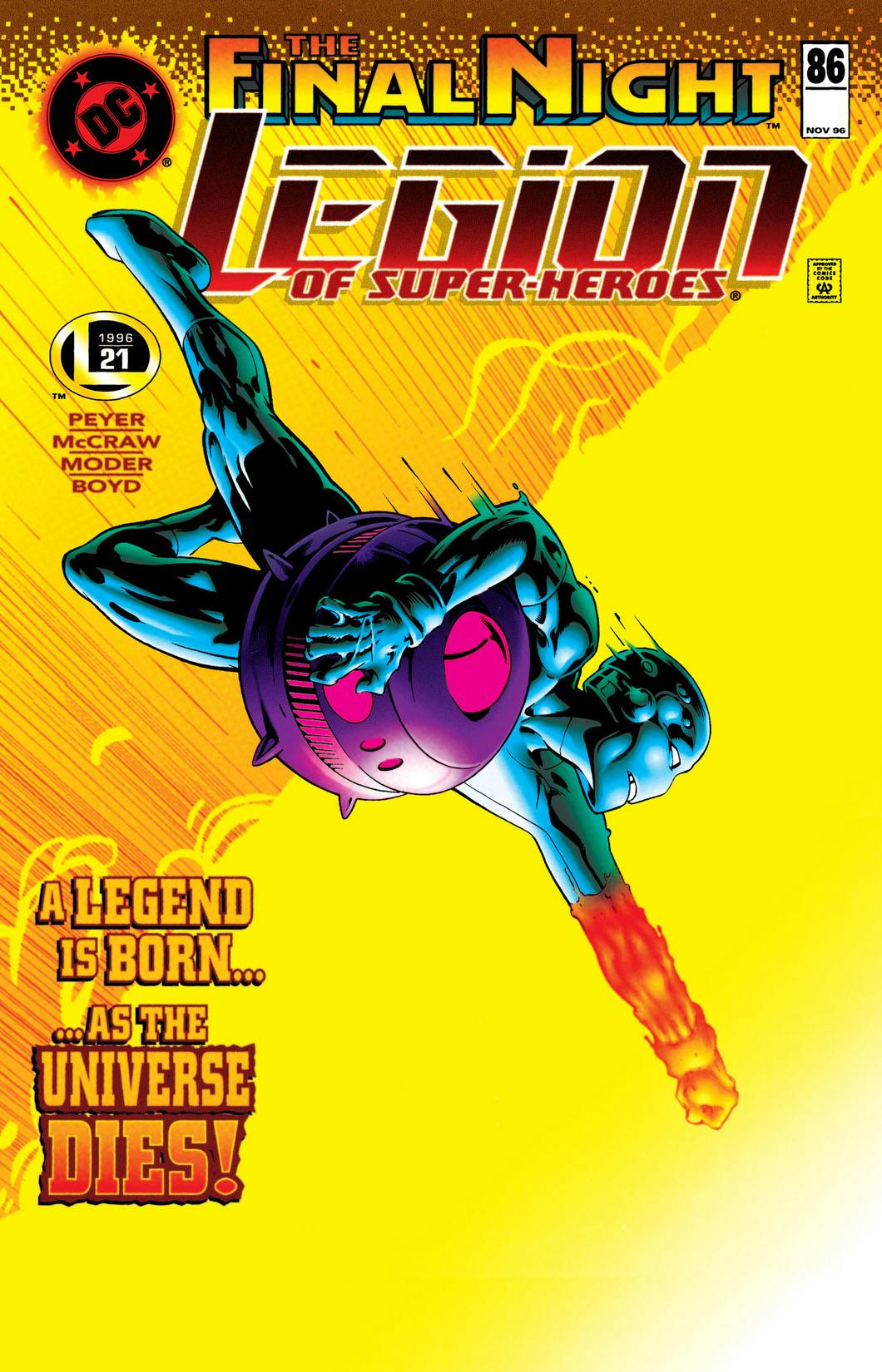 Legion of Super-Heroes (1989) #86 <C-BINS>