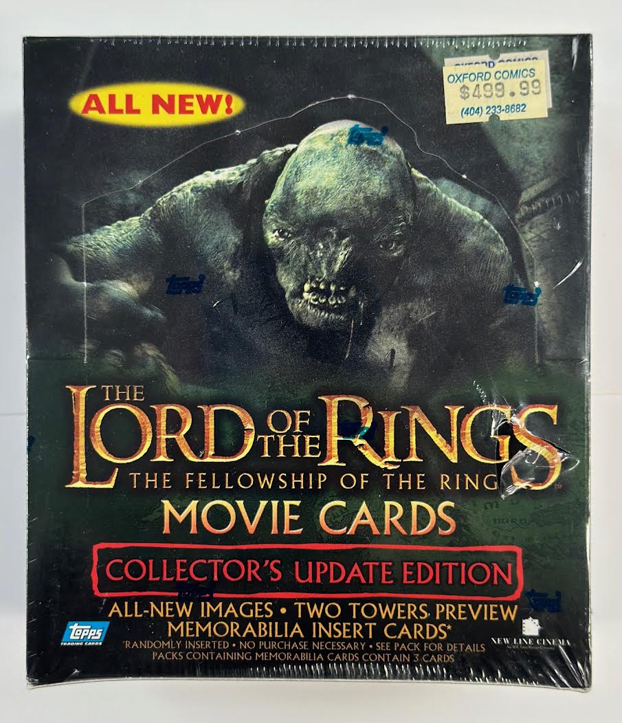 Lord of the Rings: The Fellowship of the Ring Movie Cards (Collector's Update Edition) Factory Sealed