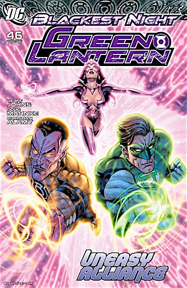 Green Lantern (2005) #46 [Blackest Night] <BINS>