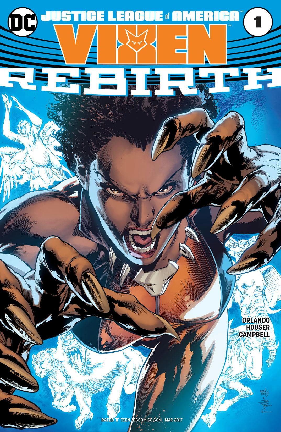 Justice League Of America Vixen Rebirth #1 <BINS>
